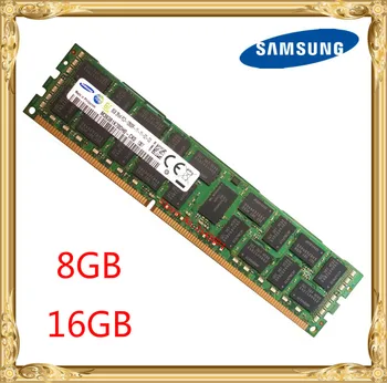 Samsung strežnik pomnilnik 8GB DDR3 16 GB 1333 1600MHz 1866 ECC REG DDR3 PC3-12800R Register RAM DIMM 240pin 12800 8G 2RX4 X58 X79