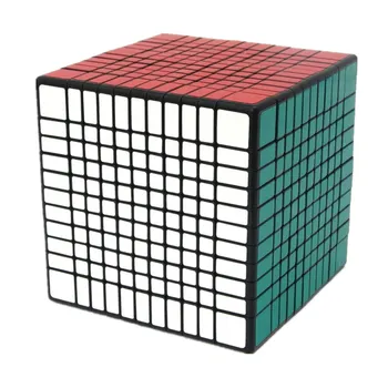 SHENGSHOU 11x11x11 KOCKA Magic Cube Črno Bele Barve Puzzle Strokovno Hitrost Kocka Magico Izobraževalne Igrače