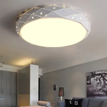 Sodobno minimalistično LED stropna svetilka, dnevna soba lučka za Nordijsko sijaja spalnica stropne svetilke dom notranja lučka za otroke, soba lučka