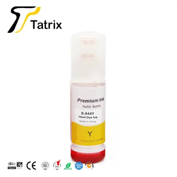 Tatrix Kakovosti ponovno Polnjenje Ink 544 T544 Premium Barve Združljiv Vodni osnovi Steklenico Ponovno Večino Črnilo za Epson EcoTank L3110 L3150