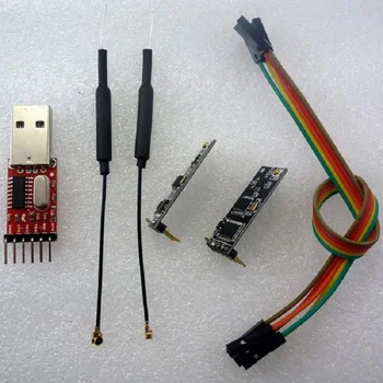 TB394*2+TB196*1 UART RF Brezžični Sprejemnik, Modul + USB na TTL RS232 Telemetry Kit 2.4 G 3DR Radio APM APM2 Vozila UNO