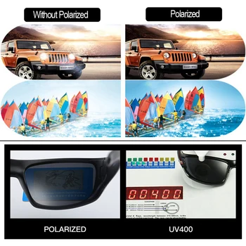 Untralight PC Okvir Polarizirana sončna Očala za Ribolov Očala Očala Za Moške, Ženske Tek Pohodništvo Golf Kampiranje