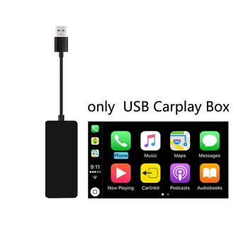 USB Carplay Ključ za Android Auto Apple iPhone iOS13 Carplay Podporo sistema Android Avtomobilsko Navigacijo Igralec