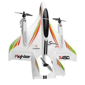 X450 2.4 G 6CH 3D/6 G RC Letalo Brushless Motor Navpični vzlet Lučka LED RC Jadralno Fiksno Krilo RC Letalo Letalo RTF toysGifts