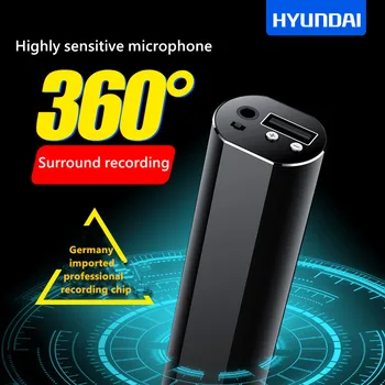 Yescool K705 Dictaphone strokovno Digitalni Snemalnik skrit prisluškovati denoise dolge razdalje Magnetis mini stereo MP3