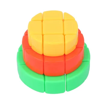 YUXIN ZHISHENG Torto Magic Cube Hitrost Puzzle 3x3 Strokovnih Torta Kocka Izobraževalne Igrače, Darila