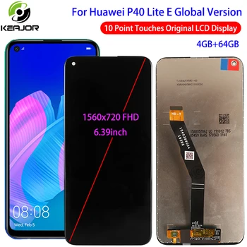Za Huawei P40 Lite E Zaslon LCD+Touch Screen Originalno Opremo, ki je Zamenjava Za Huawei P40 Lite E Zaslon Računalnike Plošča Deli