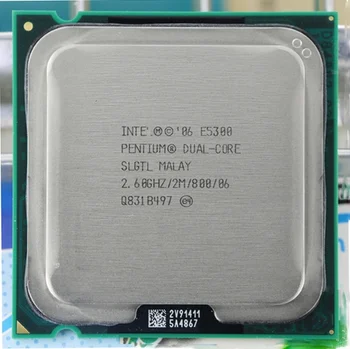 Za Intel Pentium Dual-Core E5300 CPU Procesor (2.6 Ghz/ 2M /800GHz) Socket 775 brezplačna dostava