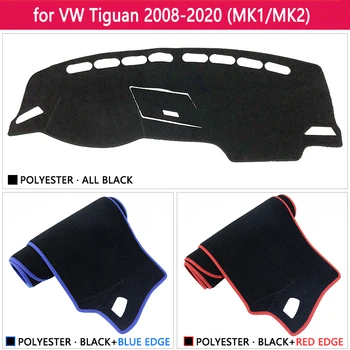 Za Volkswagen VW Tiguan MK1 MK2 2008~2020 Anti-Slip Mat nadzorna plošča Pokrov Pad Dežnik Dashmat Avto Zaščito Preprogo Pribor preprogo