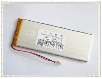Zagotavljajo litij-polimer baterija litij-polimer baterija 7052103 5000mah litij-polimer baterija