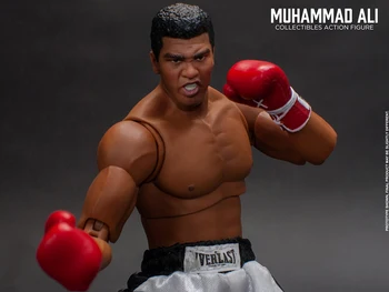 1/12 Prvak težke kategorije Podobnost Ali Muhammad Ali Dejanje Slika S Tremi Glavami Skulptura Model za Ljubitelje Colelction Darila