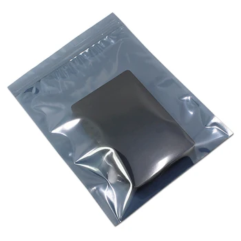 100 kozarcev Antistatic Zip Lock ESD Vrečke za Elektronska Oprema Sebi Pečat Plastične embalaže Bag Anti Statični Ščit Multi-velikosti