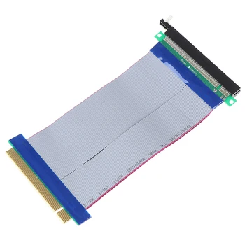 16X Riser Extender Sim Adapter Prožni Kabel PCI Express PCI E 16X Riser Card Trak, Raztezna Razširitev 18 cm Kabel