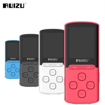 2017 Novo Izvirno RUIZU X11 Predvajalnik Glasbe MP3, 1.8 Inch 8G Visoke Kakovosti Brezizgubni Zvočni Snemalnik FM Radio Šport 64 GB Micro SD Kartico