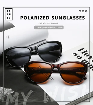 2020 Luksuzne Blagovne Znamke Design Mačka Oči Polarizirana Sončna Očala Moški Ženske Lady Elegantna Sončna Očala Ženski Vožnje Očala Oculos De Sol