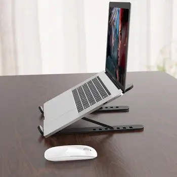 2020 Novo Zložljive Nastavljiv ABS Prenosnik Tablet Stand Prenosni Namizni Nosilec Okvirov Za Macbook Pro Računalnika Nosilec Riser
