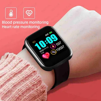 2021 Smartwatch Moški Ženske Bluetooth Smart Ure Krvnega Tlaka, Srčnega utripa Za iPhone, Android Športna Fitnes Zapestnica