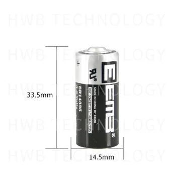 20pcs EEMB ER14335 2/3AA 3,6 V 1650mAh Litij Baterija popolnoma Novo Brezplačna Dostava
