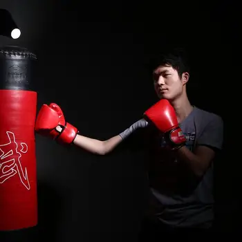 2pcs/set Športnih Odrasli Moški/Ženska Usposabljanje Boks Boj Goba Rokavice Muay Thai Sparring Izsekavanje Kickboxing PU Zaščito Rokavice