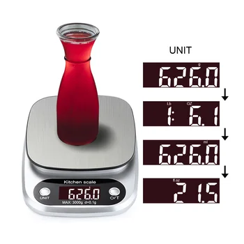 3 0.1 g Mini Natančnost Tehtnice Digitalno Kuhinjsko Tehtnico Nakit Tehtanje Bilance
