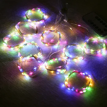 3x1/3x2/3x3m LED USB Niz Luči Božič Pravljica Luči Garland Prostem Dom za Poročno Dekoracijo Doma Stranka Dobave