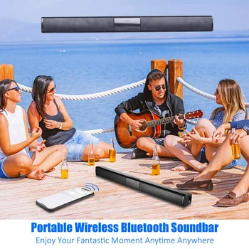 40W 2020 Bluetooth SoundBar Zvočniki Žični in Brezžični Bluetooth Zvočnik za Domači Kino TV soundbar subwoofe z Daljinskim upravljalnikom