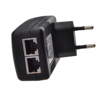 48V POE injektor Ethernet CCTV za izmenični Tok 0.5 A 24W,POE pin4/5(+),7/8(-) Združljiv z IEEE802.3af za IP kamere IP Telefoni