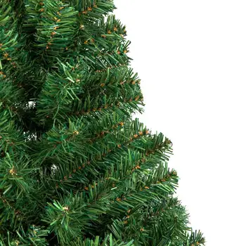 6 1050 Veje Božično Drevo Božično Dekoracijo Trajne S Kovinsko Zložljivo Stojalo Božično Drevo (80 x 80 x 180)cm