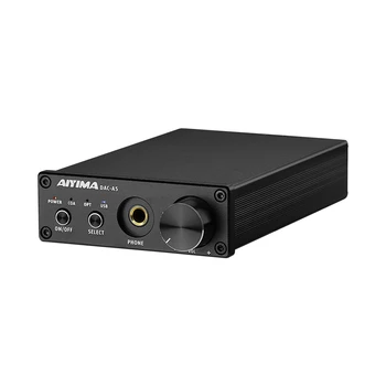 AIYIMA DAC Slušalke Ojačevalnik TPA6120A2 USB Koaksialni Optični DAC HI-fi Audio Dekoder Digitalni Ojačevalnik 24Bit/192KHz