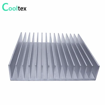 Aluminij heatsink 165x165x34.8 mm hladilnik hladilnega telesa radiator za LED Elektronski Ojačevalnik z integriranim vezjem hlajenje
