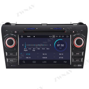 Android 10.0 4+64 G zaslon Avto DVD Predvajalnik, GPS navigacijska naprava Za Mazda 3 Mazda3 2003-2009 GPS Auto Radio Stereo Multimedijski Predvajalnik, Vodja Enote