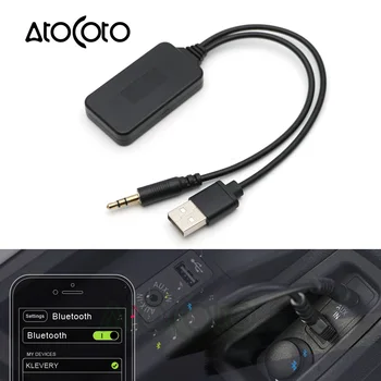 AtoCoto 3.5 MM AUX USB Vmesnik Bluetooth Modul, Sprejemnik Kabel Adapter za BMW Avto Brezžični A2DP Avdio Vhod za Peugeot