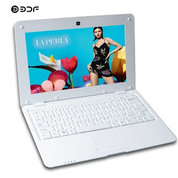 BDF 10.1 Inch Android Notebook Laptop Zavihku Laptop 1GB+Quad Core, 8GB, WiFi, Mini Računalnik Netbook Laptop Android 6.0 Bluetooth RJ45