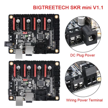 BIGTREETECH SKR mini V1.1 Nadzorni Odbor 32 Bit TMC2208 TMC2130 Voznik Dvakrat Z Osi 3D Tiskalnik Deli SKR V1.3 Reprap MKS, GEN L