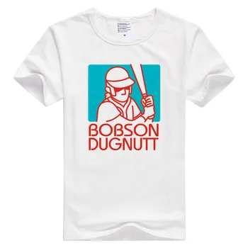 Bobson Dugnutt kratek rokav casual Moški Ženske T-shirt Udobno Tshirt Kul Tiskanja Vrhovi Tees Moda GA1088