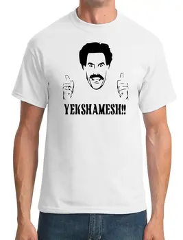 Borat Yekshamesh Smešno Comesy Mens T-Shirt Kratkimi Bombaž Fashion Majica S Kratkimi Rokavi Poletje Nova Moda