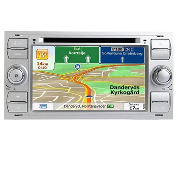Brezplačna Dostava za Android 10.0 Avto DVD Predvajalnik za Ford Focus Kuga Tranzitu, Wifi, 3G, GPS, Bluetooth, Radio RDS SD Volan Nadzor
