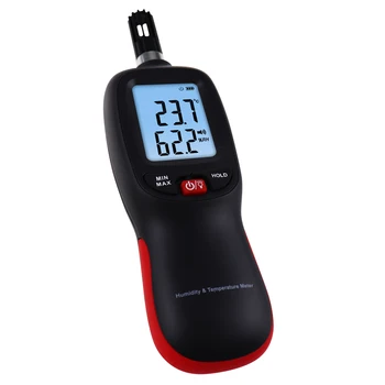 Digitalni Vlažnosti in Temperature Merilnik Psychrometer Termo-Higrometer z rosiščem in Wet Bulb Merjenje Temperature