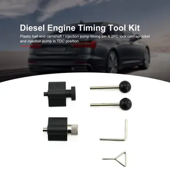 Dizelski Motor Univerzalno ročične gredi Zaklepanje Poravnavo Timing Orodje Set Diesel Motor Čas, škatla za Orodje za VW