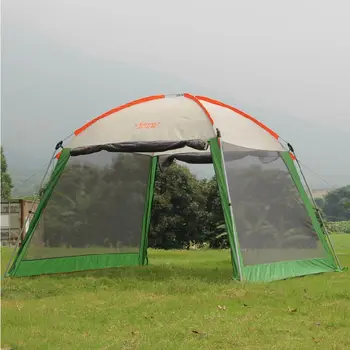 Dvojna plast big pergola!Landwolf prostem pergola šotor krošnjami nadstrešek veliko na prostem park ljudi, dežjem, UV lak z dež kritje