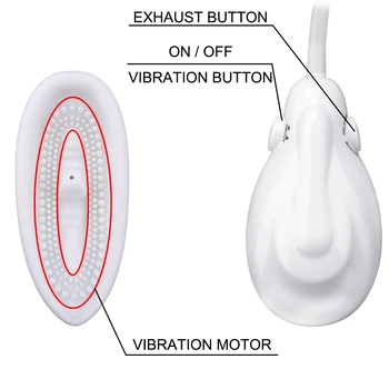 Električna Vakuumska Črpalka Jezika Vibratorji Vagina Črpalka Sex Igrače Za Žensko Klitoris Stimulator Nastavek Zanič Pokal Sesanju Vibratorji