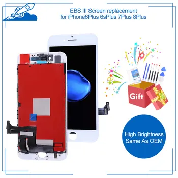 Elekworld EBS-III Za iPhone 6/6S/7/8 LCD Plus Zaslon S 3D Dotik