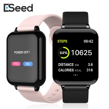 ESEED B57 ženske pametno gledati android fitnes tracker Srčnega utripa, Krvnega Tlaka smartwatch moških smart braceler za ios