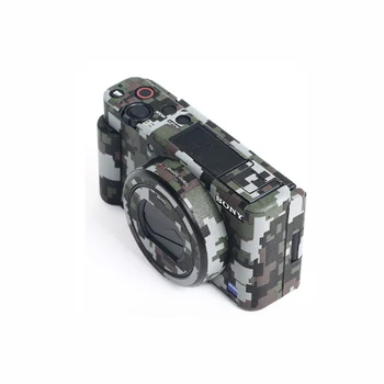 Fotoaparat Telo zaščitna Nalepka kože Film Komplet za Sony ZV-1 ZV1 Vlogging Fotoaparat nič-dokazilo DIY dekoracijo