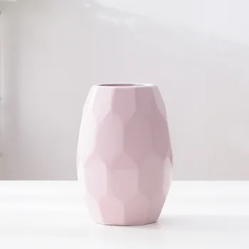 Geometrija Ananas Minimalističen Bele Keramične Vaze Tri-delni Komplet Keramične Obrti-Voda je Medij za Shranjevanje doma dekoracijo