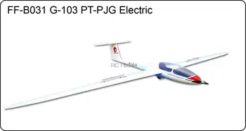 Grob-G-103 Električni letalno napravo PT-PJG z zavoro 3000mm ARF z Motornimi Prop Kolesce Esc, Servo RC Model iz steklenih vlaken, jadralno letalo