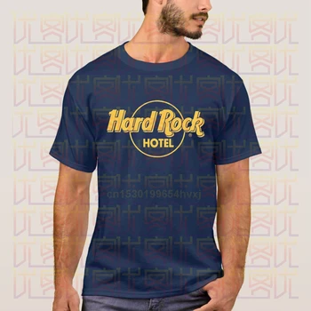 Hard Rock Hotel Kavarna Črni T-Shirt 2020 Najnovejše Poletje Moške Kratke Rokav Priljubljena Ulica Tee Shirt Vrhovi Neverjetno Edinstven