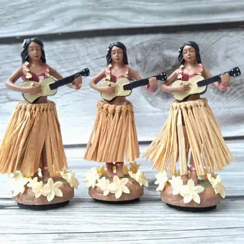 Havajski ples Dekle Okras Avto Okraski Auto Notranja Oprema Okras, Darilo za Rojstni dan Doma Dekor