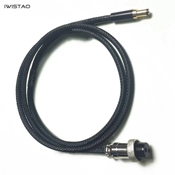 IWISTAO HIFI DC linear Power Kabel Vesoljsko Priključek GX16 DC Vtič Izhod 5.5*2.1 mm, 1,5 M, DIY Brezplačna Dostava