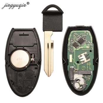 Jingyuqin Smart Remote Ključ za NISSAN Altima Teana Maxima MURANO za Infiniti G25 G35 G37 Q60 FX35 FX37 QX70 FX50 315Mhz ID46